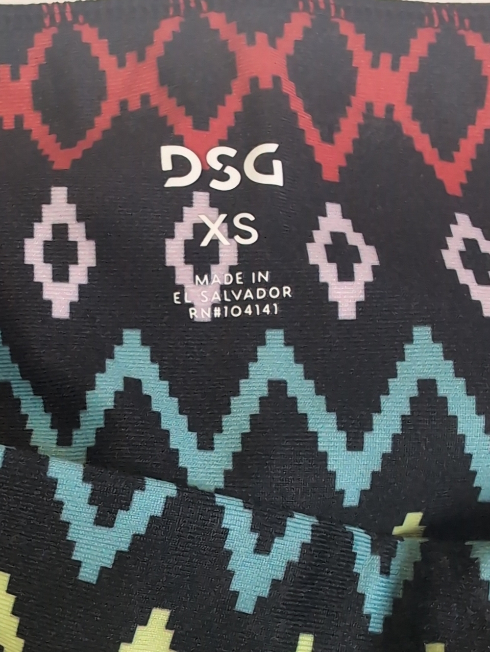 DSG Performance High Rise XS - Picture 5 of 6